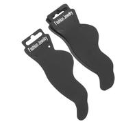 DOITOOL 100pcs Black Anklet Display Cards Foot Shaped Bracelet Packaging Paper for Small Business Jewelry Selling Craft Fair Online Store with Writable Surface for Branding