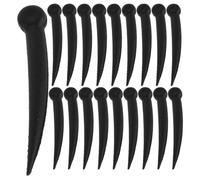 DOITOOL 100pcs Black Plastic Bird Beak - Realistic Bird Beak for DIY Crafts Toy Making Plush Animal Accessories - Sparrow and Pigeon Making Parts