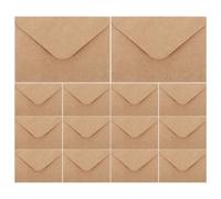 DOITOOL 100pcs Blank Envelopes for Invitations: Paper Envelopes for Credit Card Money Postcards Letter Photo - Greeting Card Mailing Accessory