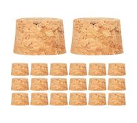 DOITOOL 100pcs Bulk Small Cork Plugs for Bottles,1.18"X0.98"0.59" Tapered Soft Wood Cork Stoppers, Airtight Sealing Plugs Replacement for Glass Jar and Bottles