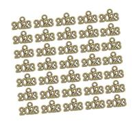 DOITOOL 100pcs Charm Pendants for Jewelry Making Zinc Alloy Antique Charms for DIY Bracelets Necklaces Keychains and Craft Projects Decorative Accessories