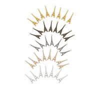 DOITOOL 100Pcs Eiffel Tower Charms Pendants Vintage Alloy Jewelry Accessories for Necklace Bracelet Earrings Durable and Fade Resistant Crafting Supplies Antique