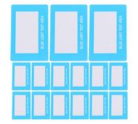 DOITOOL 100pcs Glasses Blue Light Detection Card Paper Blue Light Tester Accessory for Eyeglasses Accurately Identifies Home and On-the-go Monitoring