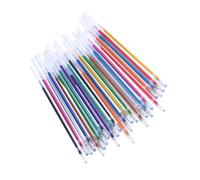 DOITOOL 100Pcs Glitter Gel Pen Refills Smooth Writing Neutral Pen Replacement for Office School Supplies Leak Resistant Ink Refills Bulk for Daily Use and Gifts