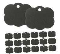 DOITOOL 100pcs Jewelry Display Cards for Hair Barrettes Pre Cut Kraft Paper Organizer with Trenches Durable Hair Clip Holder for Shop and Home Use