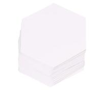 DOITOOL 100pcs Paper Quilting Templates for Patch and Crafting, White Paper Material Good Flexibility and Durability, Easy to Sew and Safe for Hands, Quilting Tool for DIY Patchwork