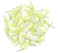 DOITOOL 100pcs Precision Dispensing Needle Tips 20g Stainless Steel and Plastic for Glue Application with Efficient Dispensing and Controlled Flow Suitable for Industrial Uses and Glue