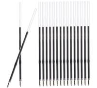 DOITOOL 100pcs Press Type Gel Pen Refills Black Ballpoint Replacements for Office Supplies Convenient and Smooth Writing for Students and Professionals