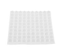 DOITOOL 100pcs Silicone Self Adhesive Bump Dots for Visually Impaired, Raised Tactile Braille Stickers Stable Bump Structure, Easy Application for Keyboards and Remote Controls at Homes