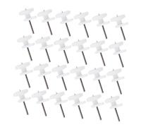 DOITOOL 100Pcs Traceless Picture Frame Hooks Without Nails, Non-Trace Wall Hangers for Concrete and Drywall, Mini White Photo Frame Hanging Accessories for Paintings and Wall Art