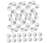 DOITOOL 100pcs Unpainted Foam Balls Round Lightweight Craft Spheres for DIY Ornaments Birthday Holiday Decorations Shower Engagement Party Art Projects