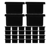 DOITOOL 100pcs USB C Dust Plugs Silicone Charging Port Protectors Compatible with Iphone Anti-dust Mobile Phone Port Covers Black Type-c Plugs for Device Protection
