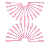 DOITOOL 100pcs Waterproof Id Wristband, Patient Wrist Bands, PVC, Pink, Blank Writable Disposable Hospital Wristband for Tracking Purposes, Facilities and Hospitals