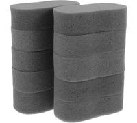DOITOOL 10pcs Black Neck Duster Sponge for Hair Cutting, Gentle on Skin and Convenient Sponge Brush, for Barbershop and Hair Salon Use