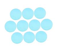 DOITOOL 10pcs Blue Pet Sunset Film Color Gels for Spot Lamp with Smooth Cutting Edge and Good Light Transmittance, Photo Light Films for Photography and Mood Lighting