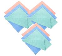 DOITOOL 10pcs Coral Fleece Facial Towel Set, High-Density Microfiber Washcloths for Makeup Removal, Soft Mixed Color Face Wash Towels Suitable for Women’s Daily Skincare