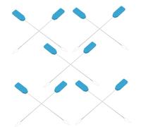 DOITOOL 10pcs DIY Needle Threaders for Hand Sewing and Sewing Machines Precision Hook Design for Small Eye Needles Cross Stitch Embroidery Knitting Quilting Craft Guide Tool