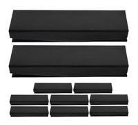 DOITOOL 10PCS Empty Pen Present Box - Single Jewelry Ballpoint Display Case with Lid for Marker Business Birthday Souvenir Office School Supplies Present Packaging