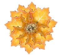 DOITOOL 10pcs Fall Party Balloons Autumn Balloons Garland Maple Leaves Decorations Thanksgiving Leaf Autumn Girl Pastel Colors Theme Decorative Party Supplies Yellow