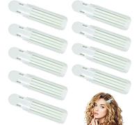 DOITOOL 10pcs Hair Volume Clips for Hair and Bangs Light Green Abs Root Clips Slightly Heated for Women