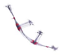 DOITOOL 10pcs High-strength Steel Fishing Leader Wires with Buffer Reel and Swivels Snap Sturdy Fishing Leading Wire Suitable and Professional Anglers