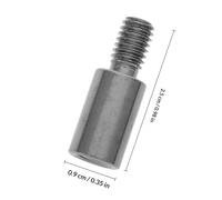 DOITOOL 10pcs Joystick Handle Extension Rod Kit 1.5cm Silver Iron Plated Joystick Shaft Enhancer Easy Installation Versatile Application for Fighting Games