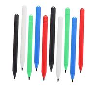 DOITOOL 10pcs Lcd Panel Stylus Pens with Lanyard Hole Design and Wear Resistance, Plastic Drawing Tablet Pens for Practice Writing and Calculate Math, Suitable for Children