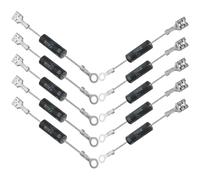 DOITOOL 10pcs Microwave Oven Unidirectional Diode Universal Diodes Abs Aluminum Alloy Copper High-efficiency Technology Safe to Use Replacement for Microwave Oven