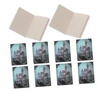 DOITOOL 10pcs Miniature Dollhouse Books with Flippable Pages Realistic Castle Print Notebooks for Fairy Gardens Dollhouse Accessories Interactive and Decor and Bedroom Scenes