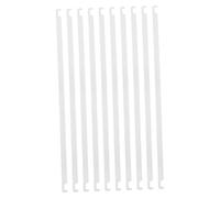 DOITOOL 10pcs Office Hanging File Rods 34.5cm Metal Desk Organizer Bars Heavy-Duty Filing Folder Hardware for File Cabinet and Document Management in Modern Offices