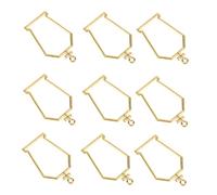 DOITOOL 10Pcs Open Bezel Pendants for DIY Resin Jewelry Coffin Charms Decorative Pendants for Bracelets Necklaces and Ornaments for Halloween Crafts