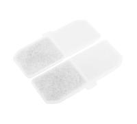 DOITOOL 10pcs Pet Water Dispenser Replacement Filters for Automatic Dog Fountain Activated Carbon Sponge Filter Softens Water Removes Hair Impurities Ion Resin Material for Healthy