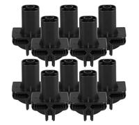 DOITOOL 10pcs Plastic Wire Cube Connectors for Cat Cages and Storage Units Modular Buckles for DIY Wire Organizers and Closet Systems Easy Installation Accessories