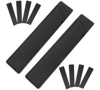 DOITOOL 10Pcs PU Leather Pen Case Pocket Protectors for Nurses Compact Pencil Sleeve Organizer Pouch Small Portable Pen Holder for Office and Clinical Use