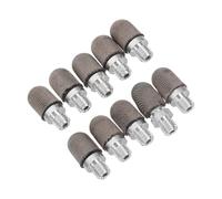 DOITOOL 10pcs Replacement Mesh Fiber Tips for Capacitive Stylus Pens, Conductive Fine Nibs Compatible with Touchscreen Devices, Tablet and Smartphone Accessories for Precise Drawing