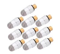 DOITOOL 10pcs Replacement Stylus Pen Tips External Thread High Sensitivity Conductive Fiber Capacitive Nibs for Smartphones and Tablets Easy to Install and Wear-resistant