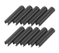 DOITOOL 10pcs Retractable Canopy Spring Dowel Pins Black Steel Roll Pins for Outdoor Awning Manual Expansion Spare Parts Compatible with Rv Awnings