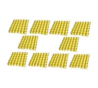 DOITOOL 10pcs Spiral Egg Holder Egg Box Storage Trays for Kitchen Containers Pulp Material Organized Storage