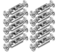DOITOOL 10pcs Stainless Steel Mini Cable Clamps Wire Rope Clips Quick Installation Secure and Stable Solution for Wide Range of Projects and Lighting Accessories