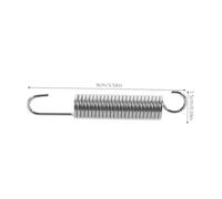 DOITOOL 10Pcs Stainless Steel Pruner Springs Replacement for Tree Pruner and Garden Shears Flexible Spring Parts Easy to Install for Repairing Broken Worn Trimming Tools