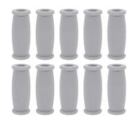DOITOOL 10pcs TPR Non-Slip Crutch Hand Grips Replacement Cushions for Crutches and Canes Environmentally Friendly Soft Grip Pads for Comfortable Underarm Use