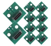 DOITOOL 10Pcs USB C Receptacle Adapter Pcb Converter Pin Vertical Connector for Cable Fast Data Space Saving Design Easy Installation