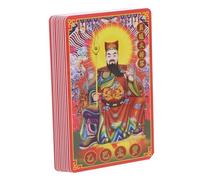 DOITOOL 10pcs Year Snake Taisui Amulet Card Traditional Chinese Feng Shui Decor Portable Protective Charm for Wealth and Fortune