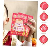 DOITOOL 120pcs Year Horse Red Envelopes Festive Cartoon Horse Design Spring Festival Red Packets for Chinese Year Money Gift Elegant Paper Hong Bao for Family and Business Gifting