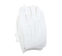 DOITOOL 12pairs Supple Lining Gloves Breathable Cotton Yarn Gloves for Dry Hand Healing Reusable Stretchable Suitable for Men Women for Moisturizing Jewelry Inspection and Daily Use