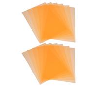 DOITOOL 12pcs Changing Filter Sheets Pvc Light Gels for Photography Lighting Filters Light Diffuser Gel Sheets for Parties and Studio Use