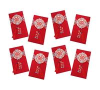 DOITOOL 12pcs Chinese Wedding Red Envelopes Packets Traditional Paper Money Pockets for Marriage Celebration Lightweight Decorative Red Packets with Creative Double