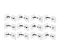 DOITOOL 12pcs Furniture Anchors Adhesive Secure Tv Furniture Babyproof Kit Tip Cabinet Anchors Safety for Boys and Girls