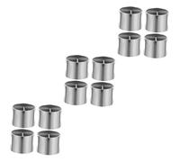 DOITOOL 12pcs Gas Cooker Knobs Metal Replacement Knobs for Home Stove Easy to Operate Control for Gas Hobs Fit Convenient Kitchen Accessories