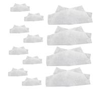DOITOOL 12pcs Kitchen Range Hood Oil Resistant Sticker High Temperature Resistant Filter Paper Activated Charcoal Filter Mesh for Home Cooker Hood Grease Extraction